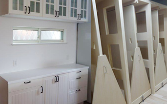 システムキッチン取付